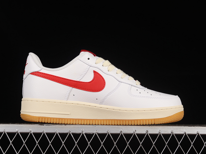 Nike Air Force 1 '07 Low White/Brown/Red 27