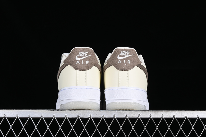 Nike Air Force 1 '07 Low White/Yellow/Grey 9