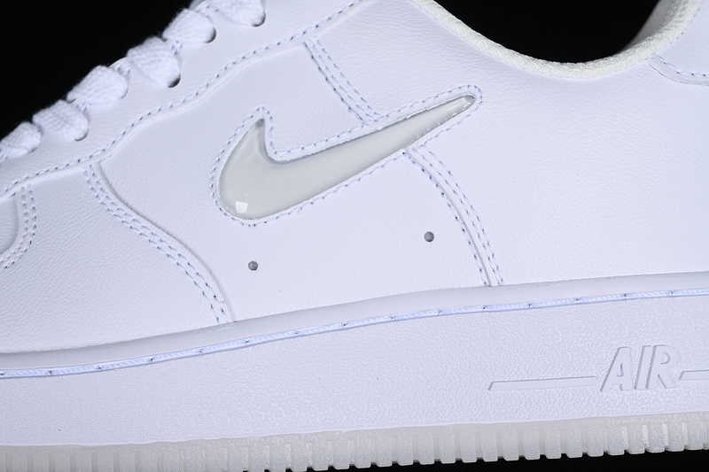 Nike Air Force 1 '07 Low Royal Jewel White/Silver 13