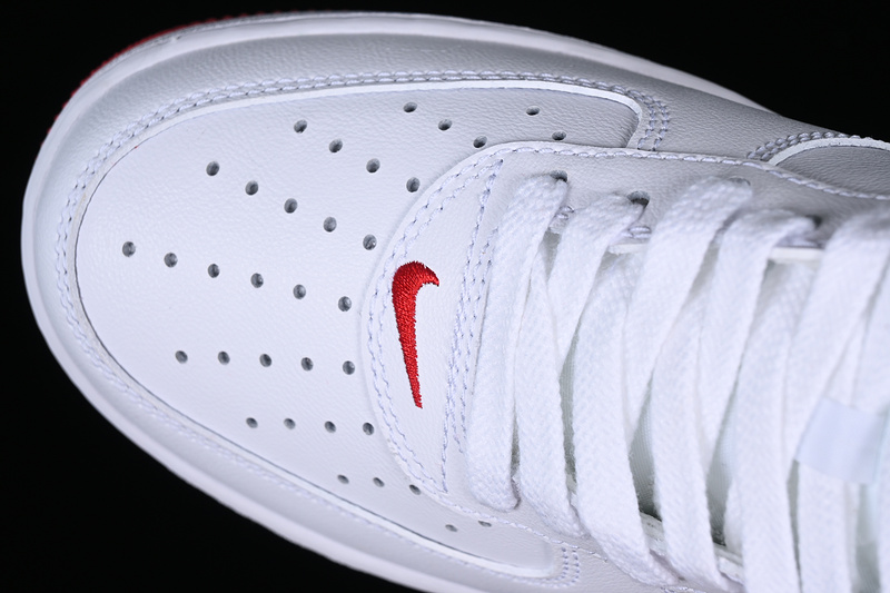 Nike Air Force 1 '07 Low Royal Jewel White/Red 3