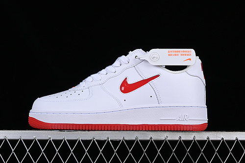 Nike Air Force 1 '07 Low Royal Jewel White/Red 9