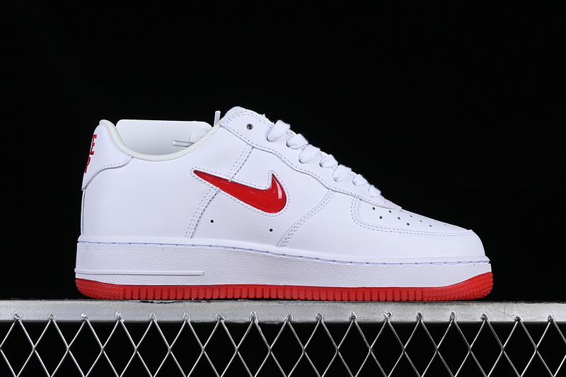 Nike Air Force 1 '07 Low Royal Jewel White/Red 25