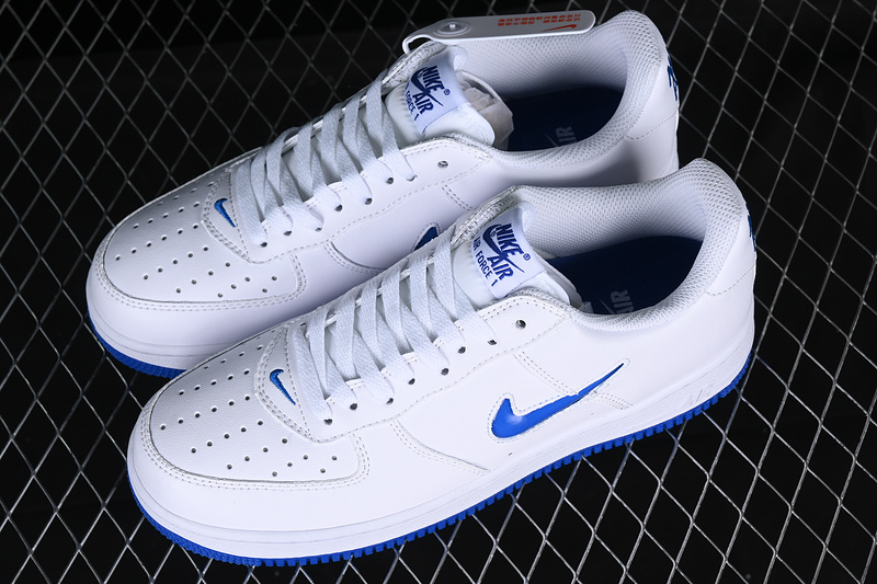 Nike Air Force 1 '07 Low Royal Jewel White/Blue 9