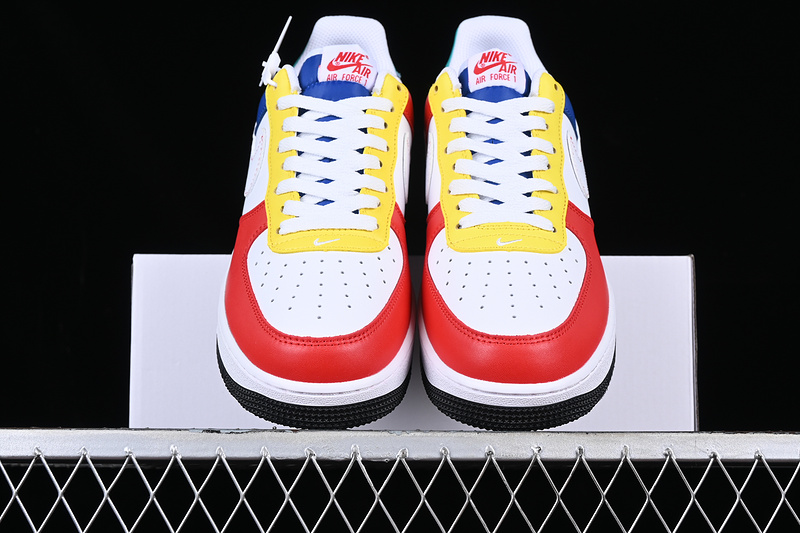 Nike Air Force 1 '07 Low Green/Red/White/Yellow/Blue 21