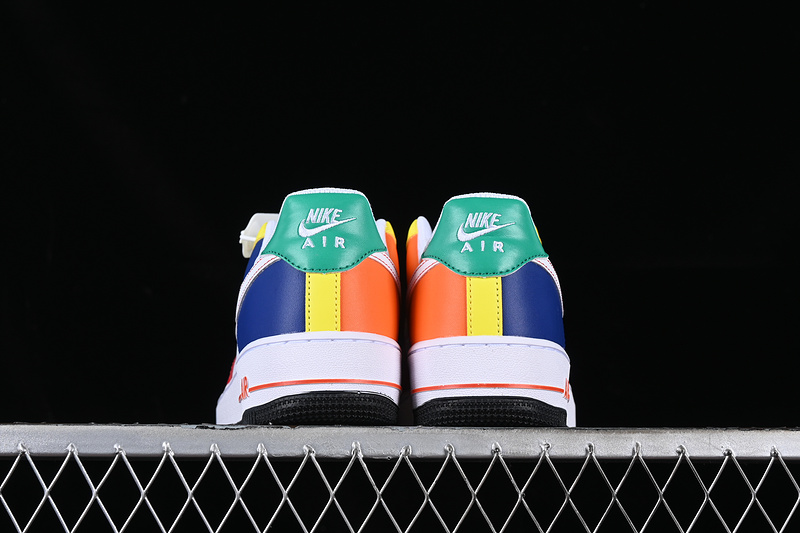 Nike Air Force 1 '07 Low White/Red/Blue/Green/Yellow 29