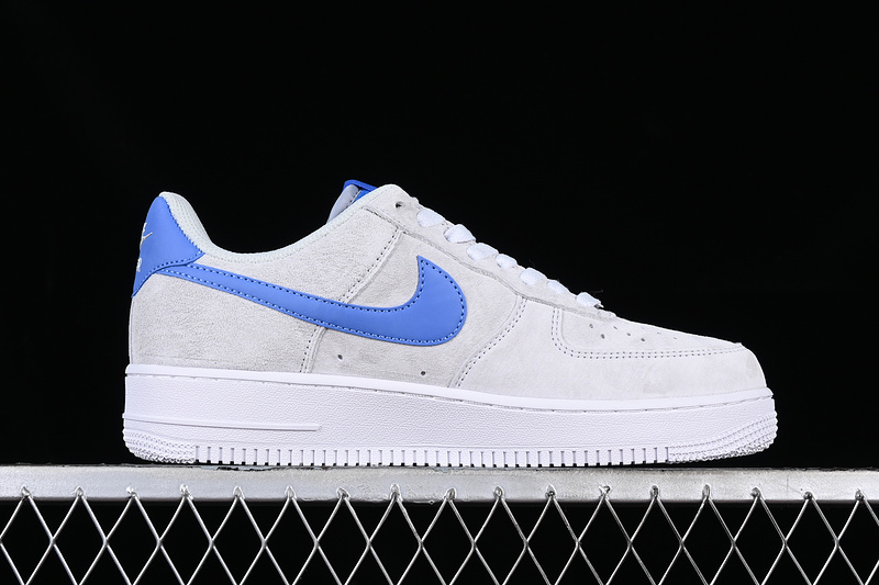 Nike Air Force 1 '07 Low White/Blue/Grey 3