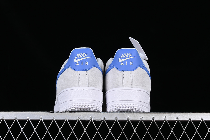 Nike Air Force 1 '07 Low White/Blue/Grey 9