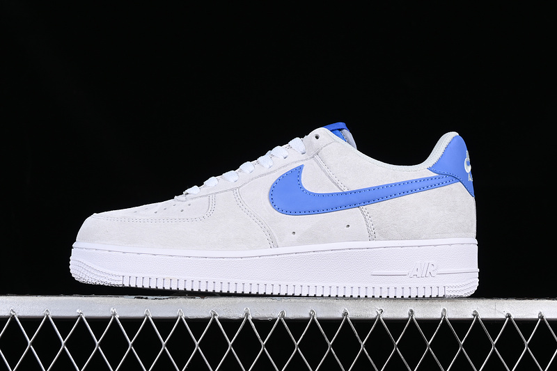 Nike Air Force 1 '07 Low White/Blue/Grey 21