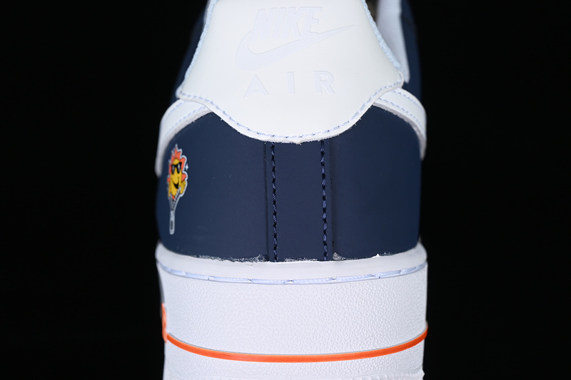 Nike Air Force 1 '07 Low White/Blue/Orange 15