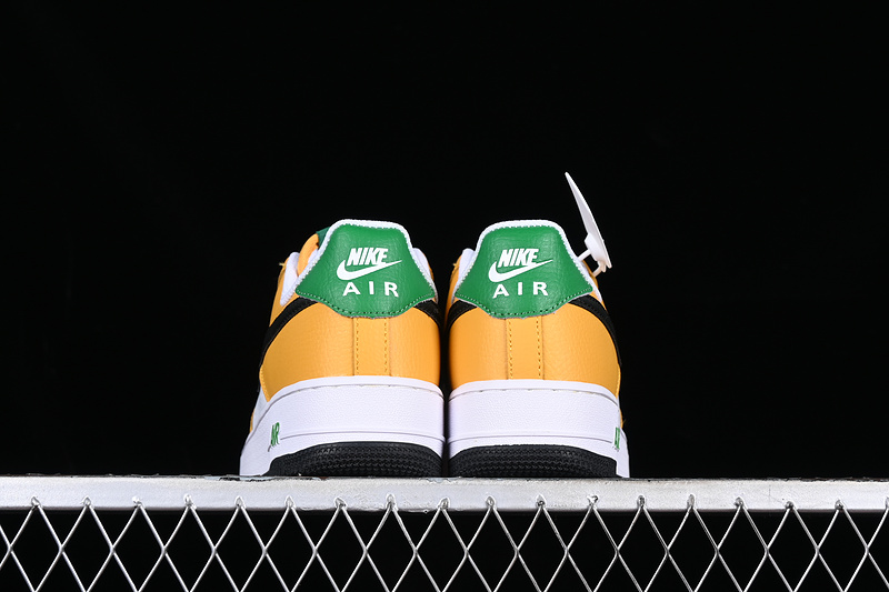 Niek Nike Air Force 1 '07 Low White/Yellow/Black/Green 5