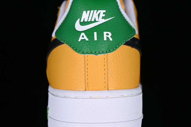 Niek Nike Air Force 1 '07 Low White/Yellow/Black/Green 7