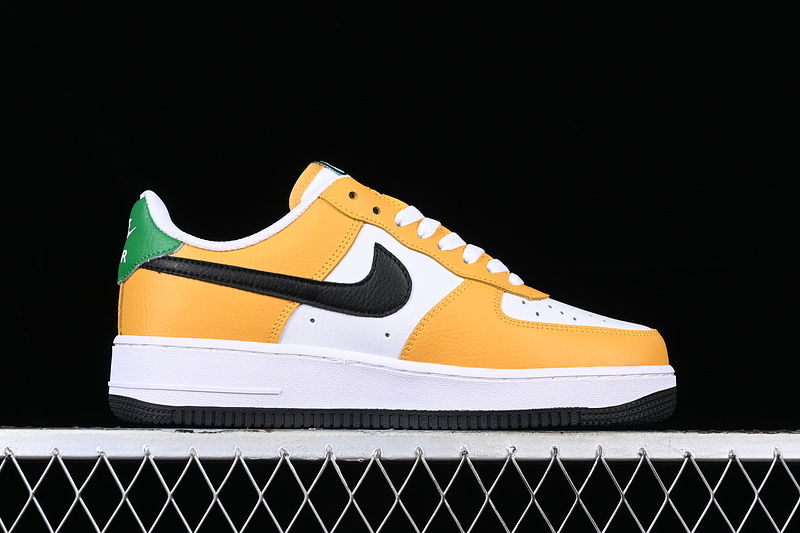 Niek Nike Air Force 1 '07 Low White/Yellow/Black/Green 15