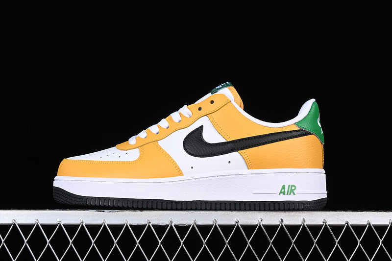 Niek Nike Air Force 1 '07 Low White/Yellow/Black/Green 21