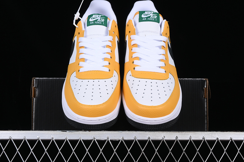 Niek Nike Air Force 1 '07 Low White/Yellow/Black/Green 29