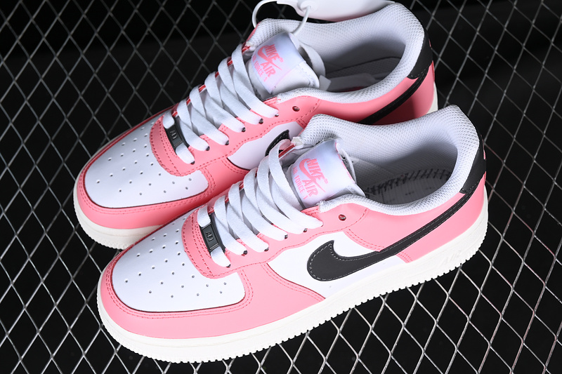 Nike Air Force 1 '07 Low Black/White/Pink 15