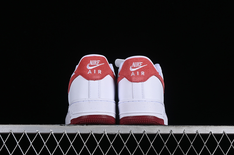 Nike Air Force 1 '07 Low Valentine's Day 2024 White/Team Red/Dragon Red/Adobe 5