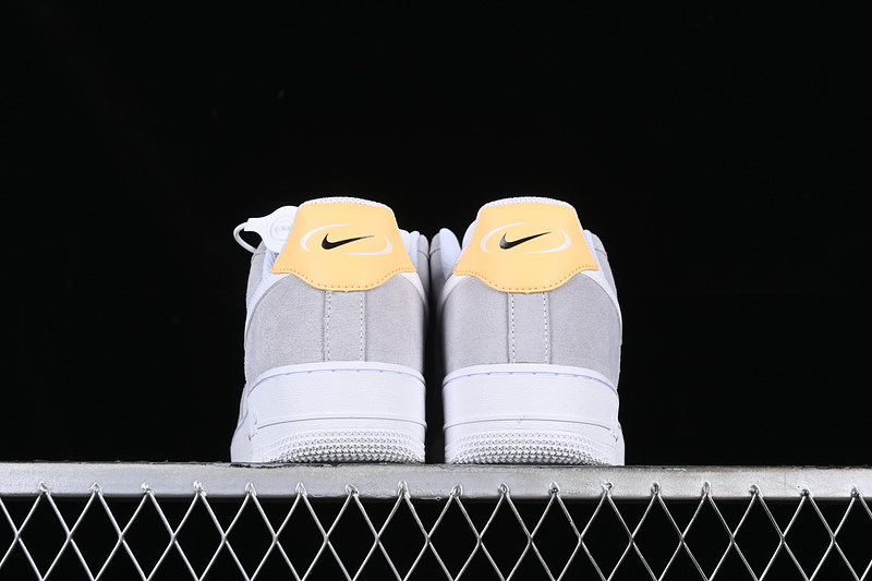 Nike Air Force 1 '07 Low White/Black/Grey/Yellow 13