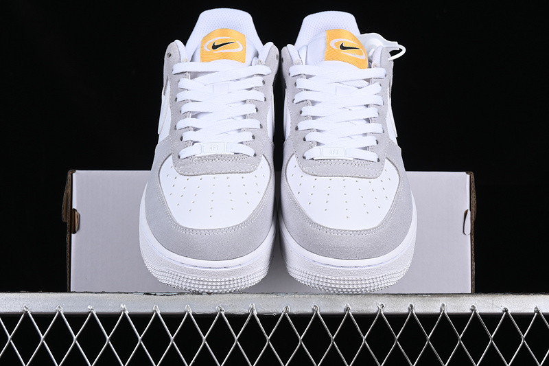 Nike Air Force 1 '07 Low White/Black/Grey/Yellow 23