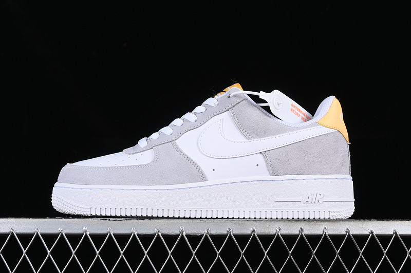 Nike Air Force 1 '07 Low White/Black/Grey/Yellow 27