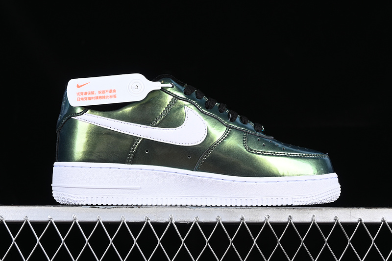 Air Force 1 Low Iridescent Black/White/Black/White 15