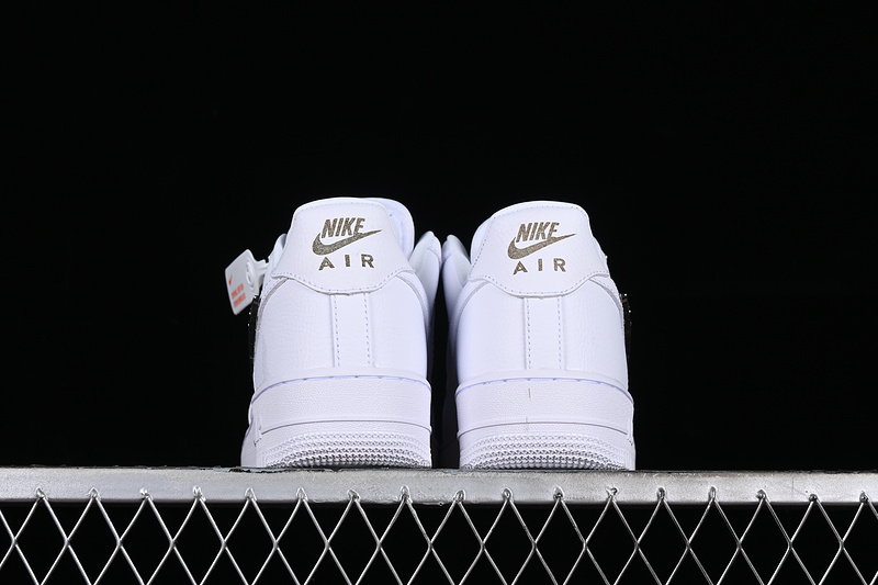 Nike Air Force 1 '07 Low Molten Metal White/Silver 5