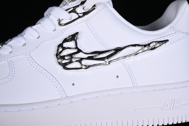 Nike Air Force 1 '07 Low Molten Metal White/Silver 15