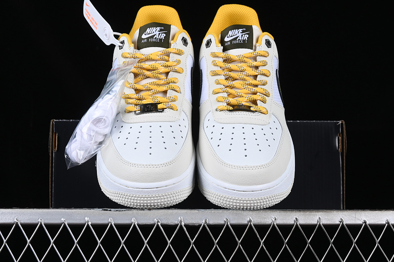 Nike Air Force 1 '07 Low White/Black/Green/Grey/Yellow 21