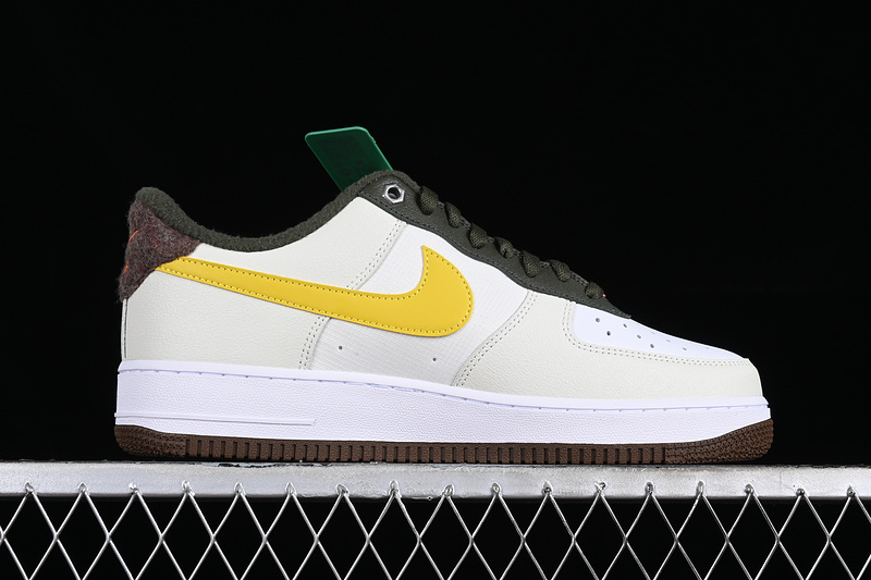 Nike Air Force 1 '07 Low White/Grey/Black/Yellow 21