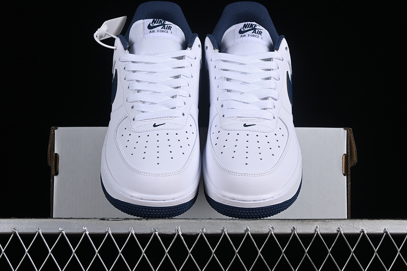 Nike Air Force 1 '07 Low White/Football Grey/Midnight Navy 19