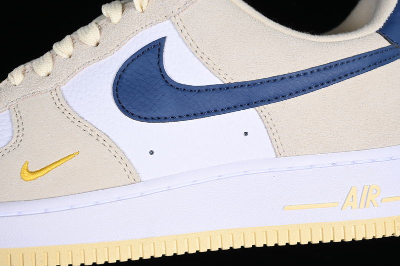 Nike Air Force 1 '07 Low White/Brown/Blue 9