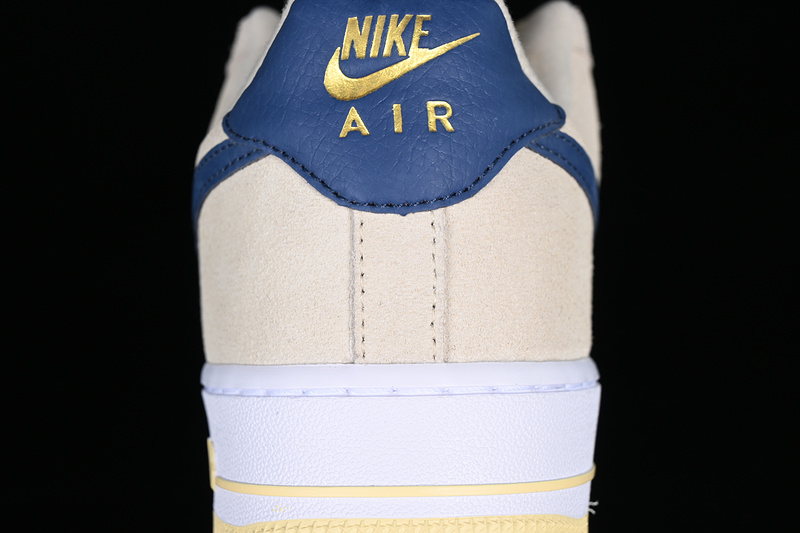 Nike Air Force 1 '07 Low White/Brown/Blue 25