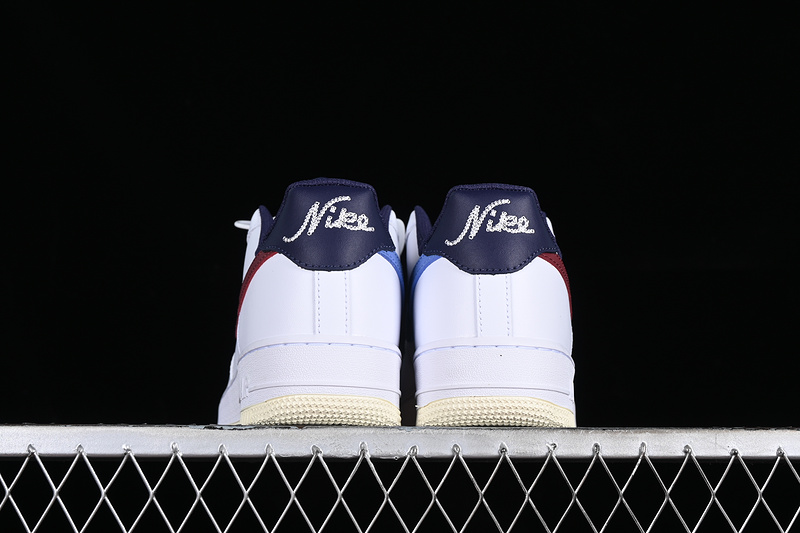 Nike Air Force 1 '07 Low White/Blue/Red 21