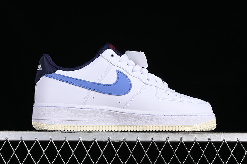 Nike Air Force 1 '07 Low White/Blue/Red 25