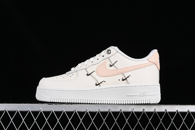 Nike Air Force 1 '07 Low White/Black/Grey/Pink 21