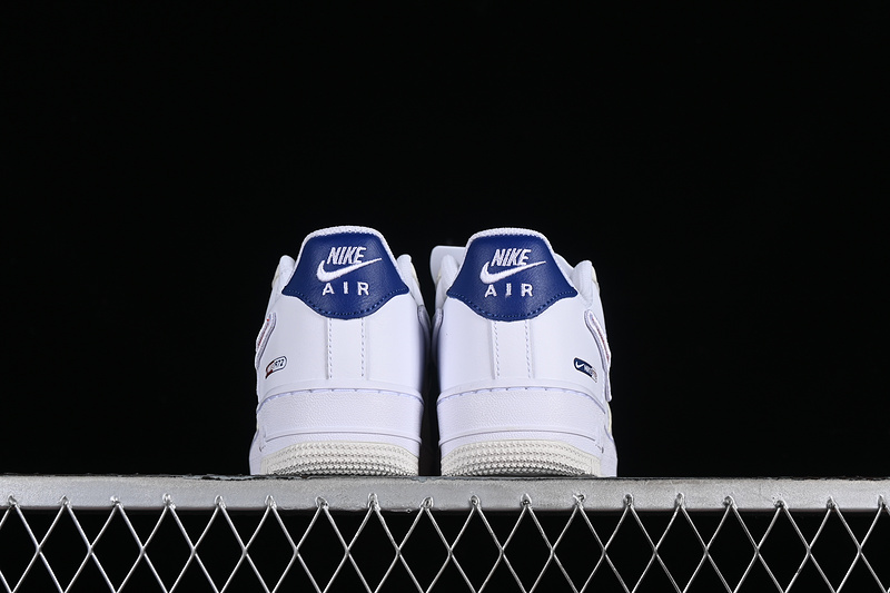 Nike Air Force 1 '07 Low White/Grey/Red/Blue 31