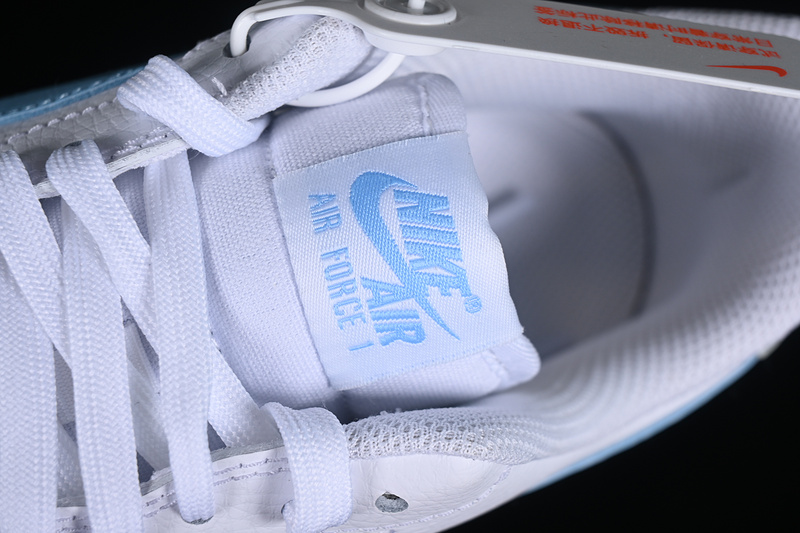 Nike Air Force 1 '07 Low White/Light Armory Blue/Light Bone 5