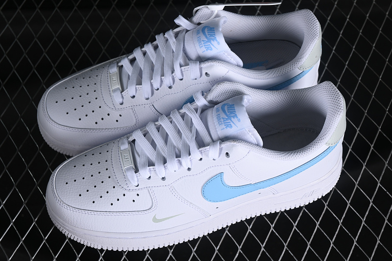 Nike Air Force 1 '07 Low White/Light Armory Blue/Light Bone 13