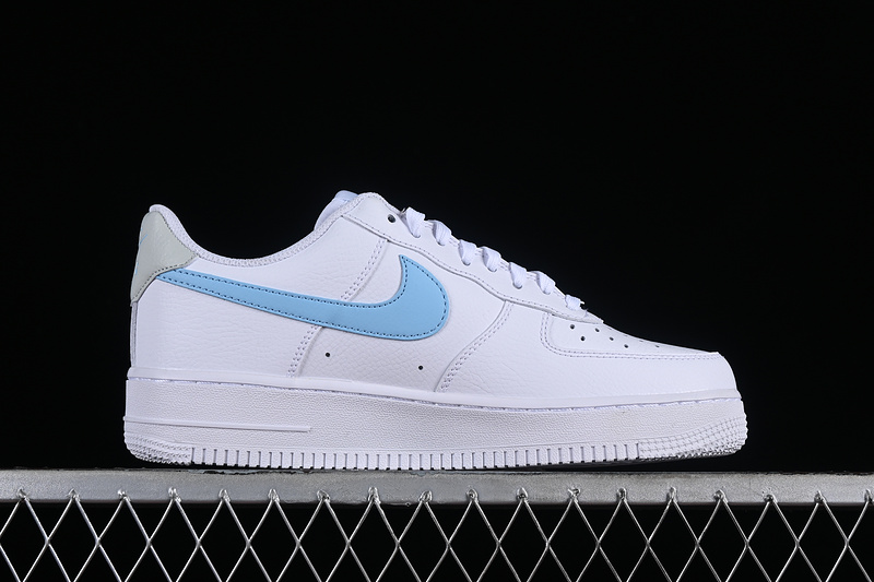 Nike Air Force 1 '07 Low White/Light Armory Blue/Light Bone 27