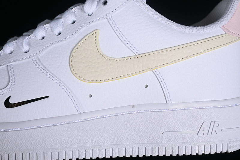 Nike Air Force 1 '07 Low White/Yellow/Pink 9