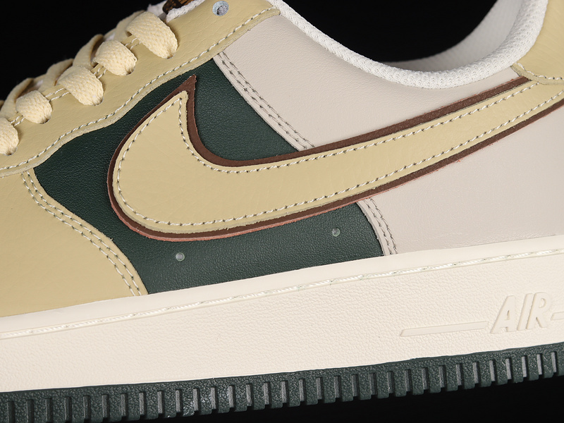 Nike Air Force 1 '07 Low Kumquat Green Grey/Green/Gold 3