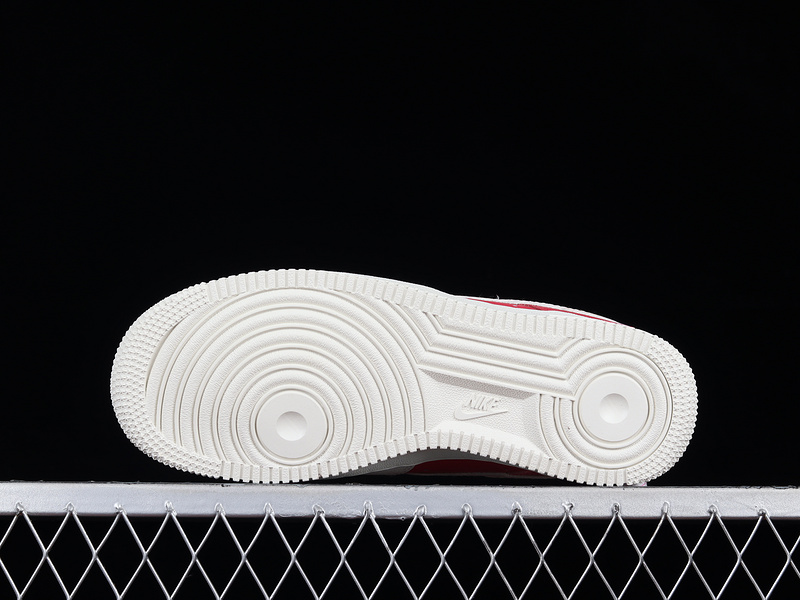 Nike Air Force 1 '07 Low White/Red/White 3