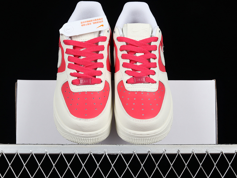 Nike Air Force 1 '07 Low White/Red/White 5