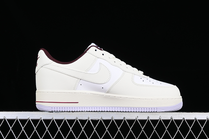 Nike Air Force 1 '07 Low White/Beige/Red 7