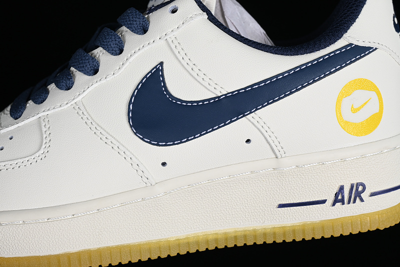 Nike Air Force 1 '07 Low White/Blue/Yellow 13