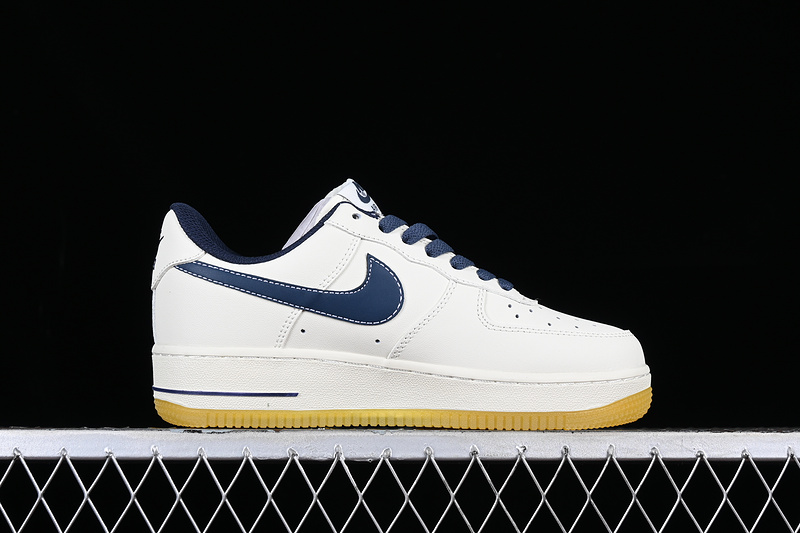 Nike Air Force 1 '07 Low White/Blue/Yellow 23