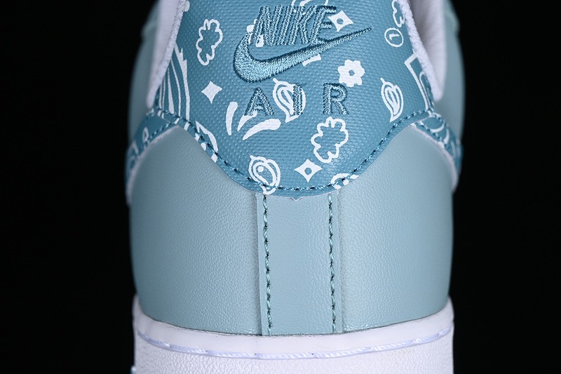 Nike Air Force 1 '07 Low Green/Blue Paisley/White 27