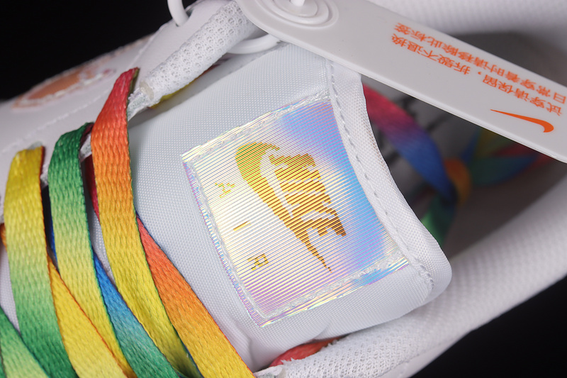 Air Force 1 Low Iridescent Pixel White/Multi-Color/Black 3