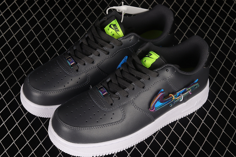 Nike Air Force 1 '07 Premium Carabiner Dark Smoke Grey/Volt/Photo Blue 21