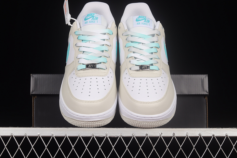 Nike Air Force 1 '07 Low Light Grey/Green/White 13