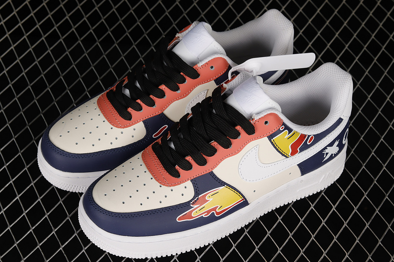 Air Force 1 Low 07 White/Multi-Color/Black 25